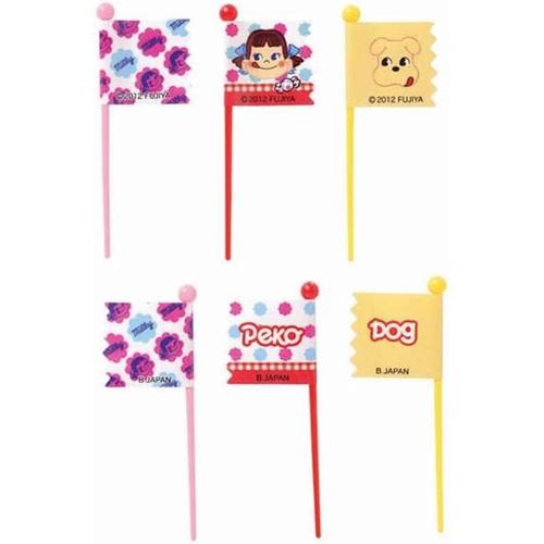 お弁当ピック　ミルキーペコ　９本入　ピックス