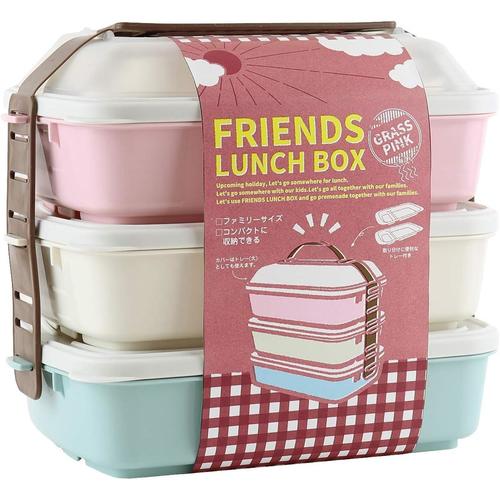 フレンズランチ　３段セット　行楽　大型弁当箱