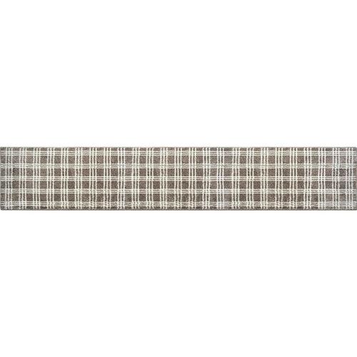 拭ける北欧風キッチンマット　２５２ｃｍ