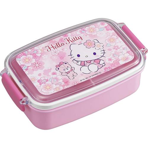 弁当箱　５００ｍｌ　仕切り付　ハローキティ　さくら