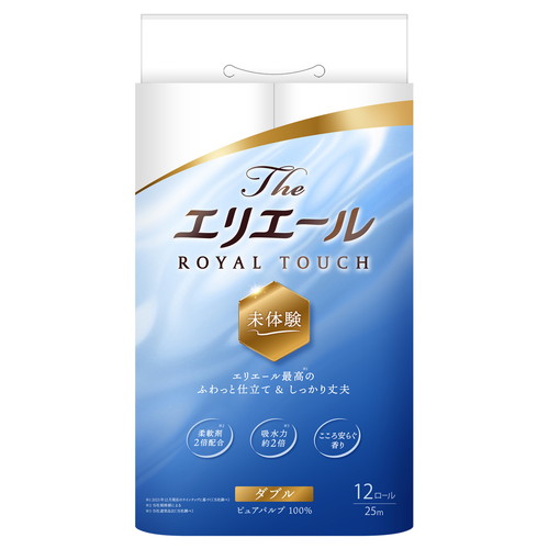 Ｔｈｅエリエールトイレットティシュー１２Ｒ　ダブル