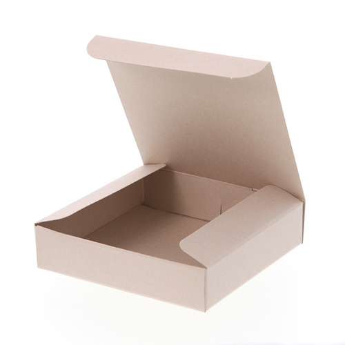 プチＢＯＸ　７５×７５　グレージュ　１０セット