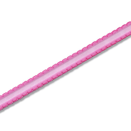 ピコットリボン　９×２０　ピンク　１０巻