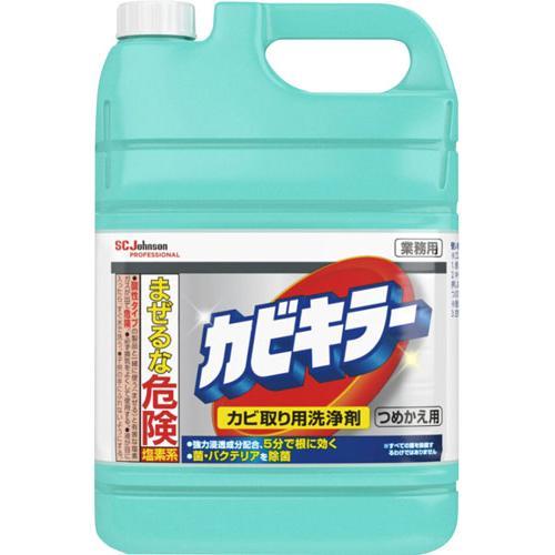 カビキラー詰替用業務用　空ボトル４００Ｇ付×３