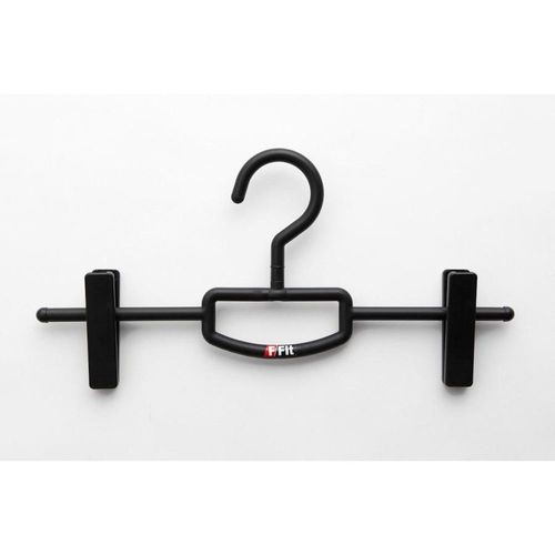 Ｆ－ＦＩＴ　クリップバーハンガー　ブラック×６