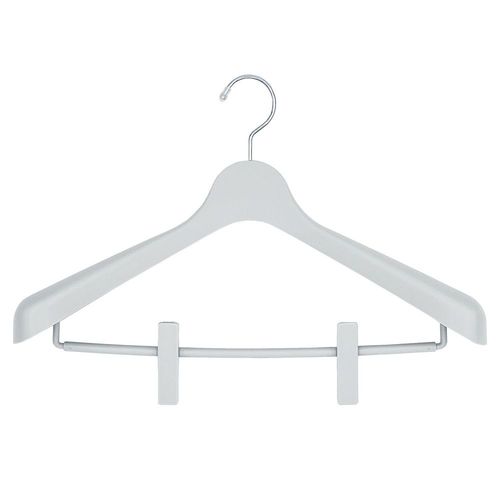 ＭＣ　スーツハンガークリップ４５　グレー　４セット