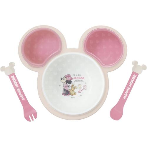 ミニーマウス　片手で持てる離乳食パレット
