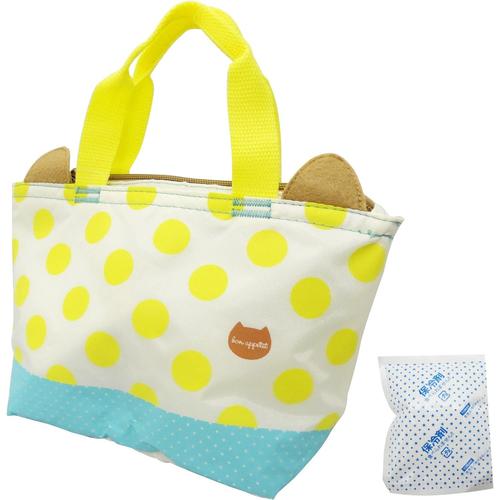 お弁当袋に　保冷弁当袋　パステルキャット　２セット