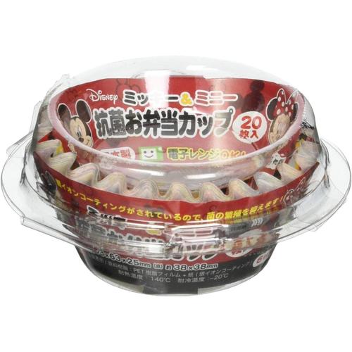 ミッキーミニーおかずカップ　２０枚入　４セット