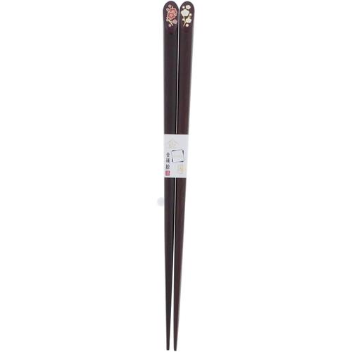 箸　金座　紅白梅　２０．５ｃｍエンジ　２セット