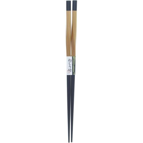 箸　ねじり竹　曙　２３ｃｍ　３セット