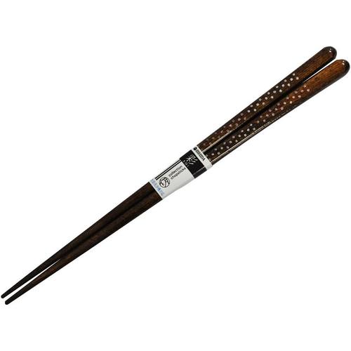若狭塗箸　フェミニンドット　２１ｃｍ　３セット