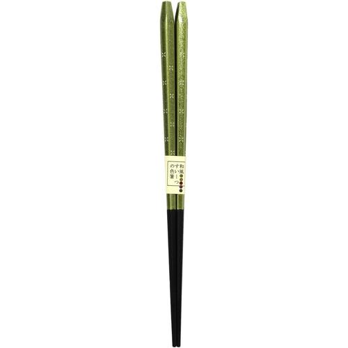 箸　和風スィーツ五角抹茶　２３ｃｍ　３セット