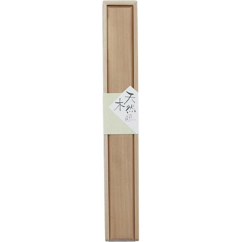箸箱　白木　一半用　２５．５ｃｍ　２セット