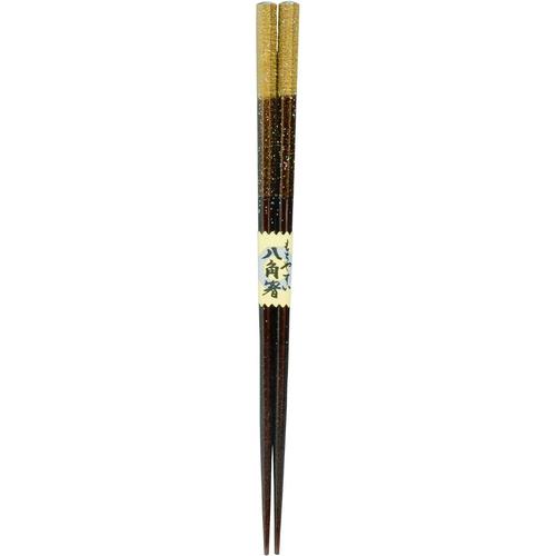 食洗箸　八角　星座　黒　３セット