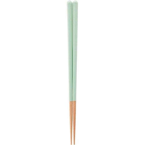 食洗箸　Ｈａｚｅ　ミントグリーン　３セット