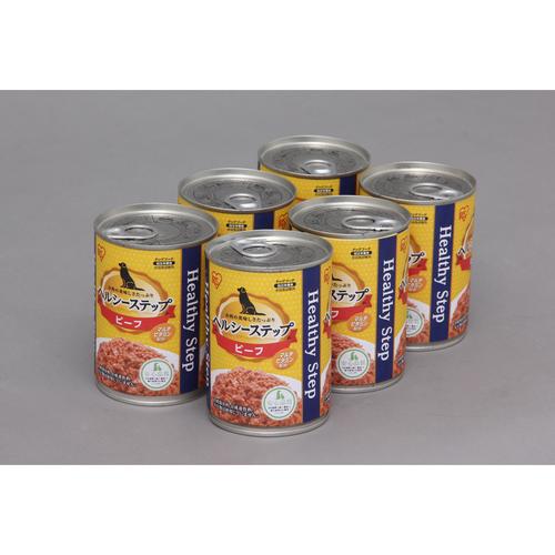 ヘルシーステップ　ビーフ　６缶パック　３７５ｇ　６