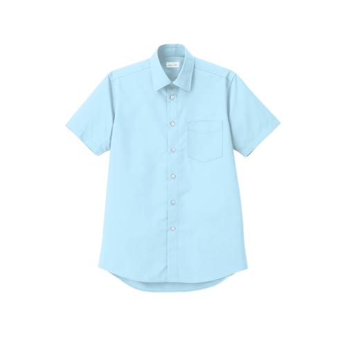 メンズ半袖シャツＦＢ５０４１ＭサックスＬＬ