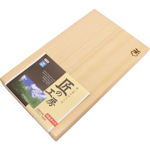 木製　焼印付まな板　幅広