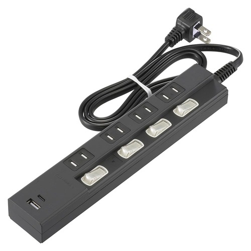 ４口１ｍ節電タップＫＰＤ２３－Ｋ