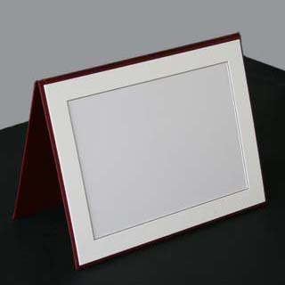 ナイスフレーム A4 ヨコ 茶