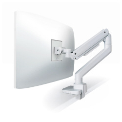 モニターアーム　シングル　高耐荷重　ホワイト