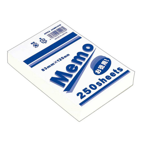 メモ　徳用ブロックメモ　２５０枚×１０