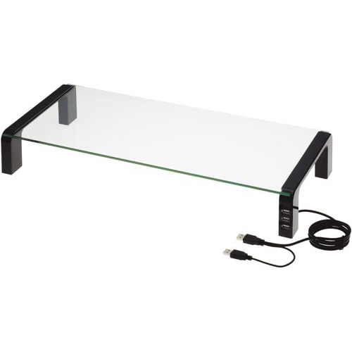 デスクボード　ＵＳＢハブ付き　黒