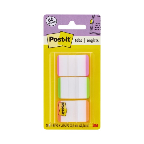 ポストイット　超丈夫なインデックス　蛍光３色