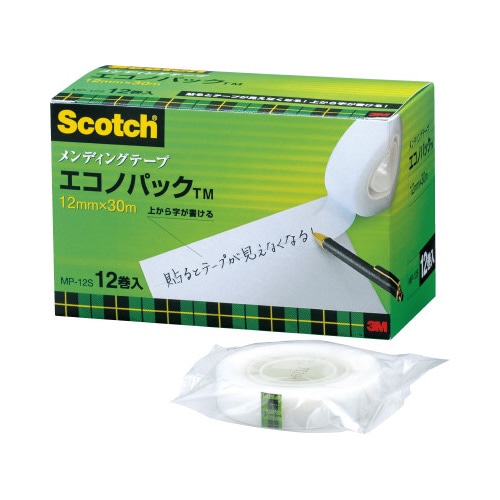 スコッチメンディングテープ小巻１２ｍｍ幅１２巻