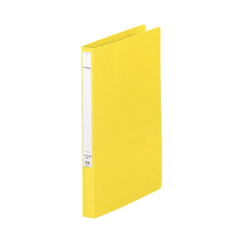 パンチレスファイル厚とじ　黄Ａ４縦　４０冊