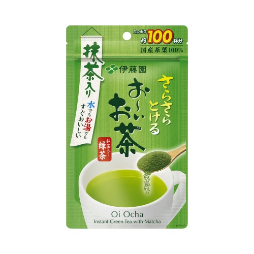 おーいお茶　抹茶入りさらさら緑茶　８０ｇ※