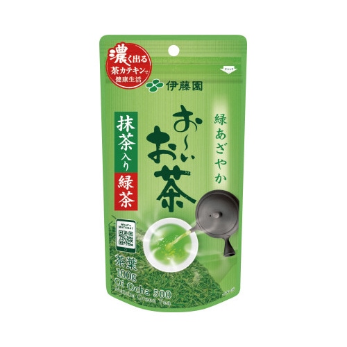 おーいお茶　抹茶入り緑茶　１００ｇ※