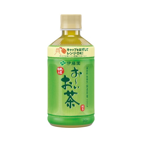 おーいお茶緑茶（電子レンジ対応）３４５ｍｌ　２４本※