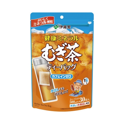 健康ミネラルむぎ茶ティーバッグ　３０袋※