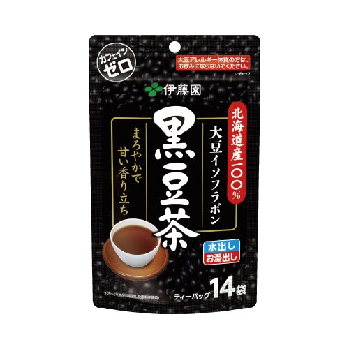 北海道産１００％黒豆茶ティーバッグ１４袋※