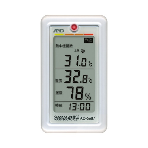 くらし環境温湿度計　ＡＤ－５６８７　みはりん坊Ｗ