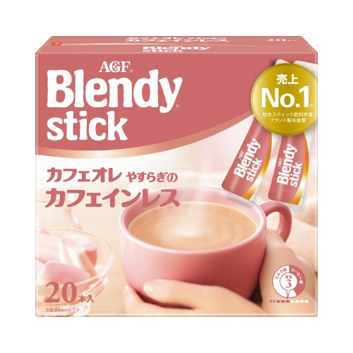 ブレンディスティックカフェオレカフェインレス１８本※
