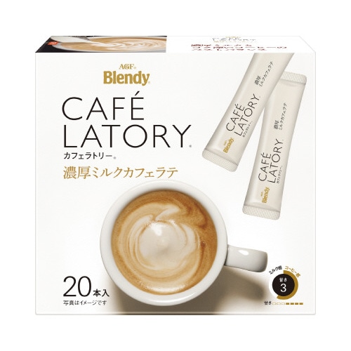 カフェラトリースティック　濃厚ミルクラテ　１８本※