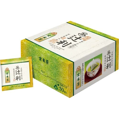 辻利　三角ティーバッグ　玄米茶　５０バッグ※