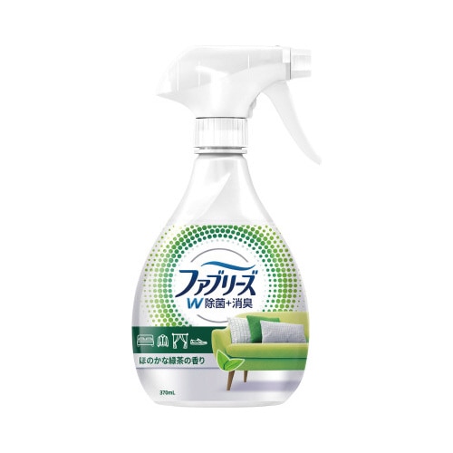 ファブリーズＷ除菌　緑茶成分入　本体３７０ｍｌ