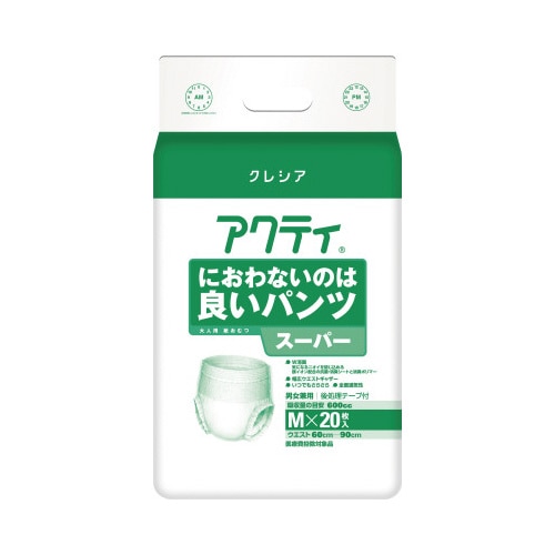 アクティにおわないパンツスーパーＭ　２０枚入