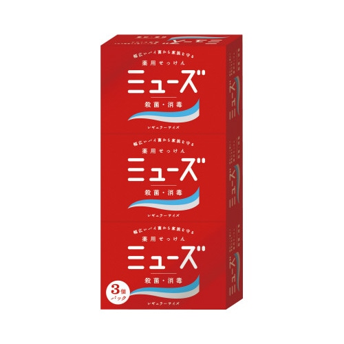 薬用せっけん　ミューズ　９５ｇ×３個