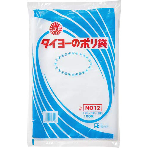 規格袋　０．０５ｍｍ厚　１２号　１００枚