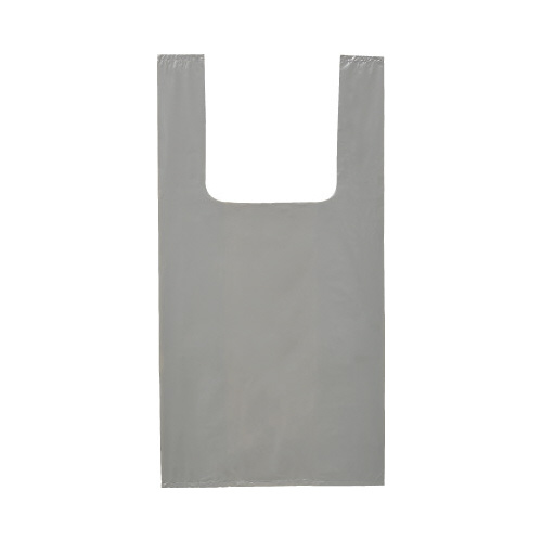 カラーレジ袋Ｍサイズ厚み０．０２　グレー　２０枚