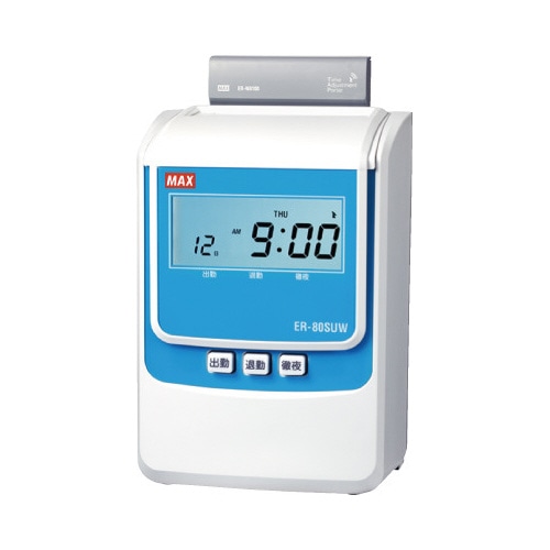 タイムレコーダ　ＥＲ－８０ＳＵＷ　電波時計