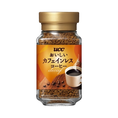 おいしいカフェインレスコーヒーインスタント瓶４５ｇ※