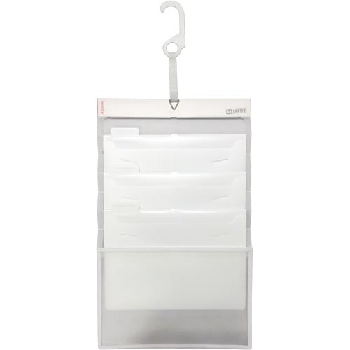 Ａ４ソーテッド　３段　ホワイト