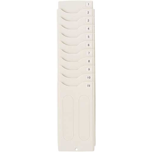 システムタイムカードラック　１０人用