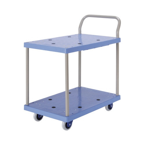 静音樹脂２段台車　ＮＰ－１０４ＧＳ　１５０ｋｇ